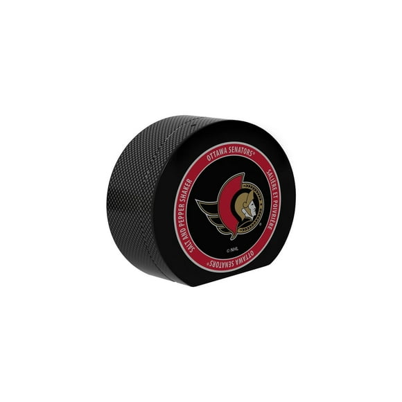 SALIÈRE ET POIVRIÈRE EN CÉRAMIQUE LNH SOUS LICENCE OFFICIELLE OTTAWA SENATORS