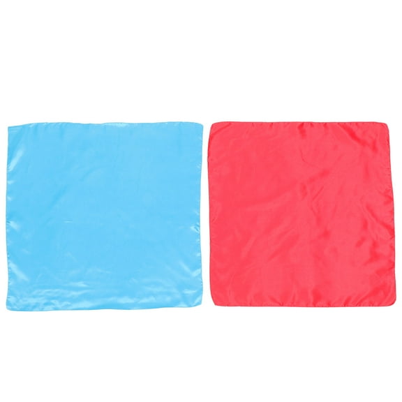 Raindrops Neck Scarves for Women 2Pcs Lightweight Neckerchiefs in Assorted Colors