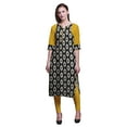 thumbnail image 1 of Bimba Kurti Longue Robe en Coton Imprimé Tunique Droite pour Femmes Haut Indien-TP, 1 of 6