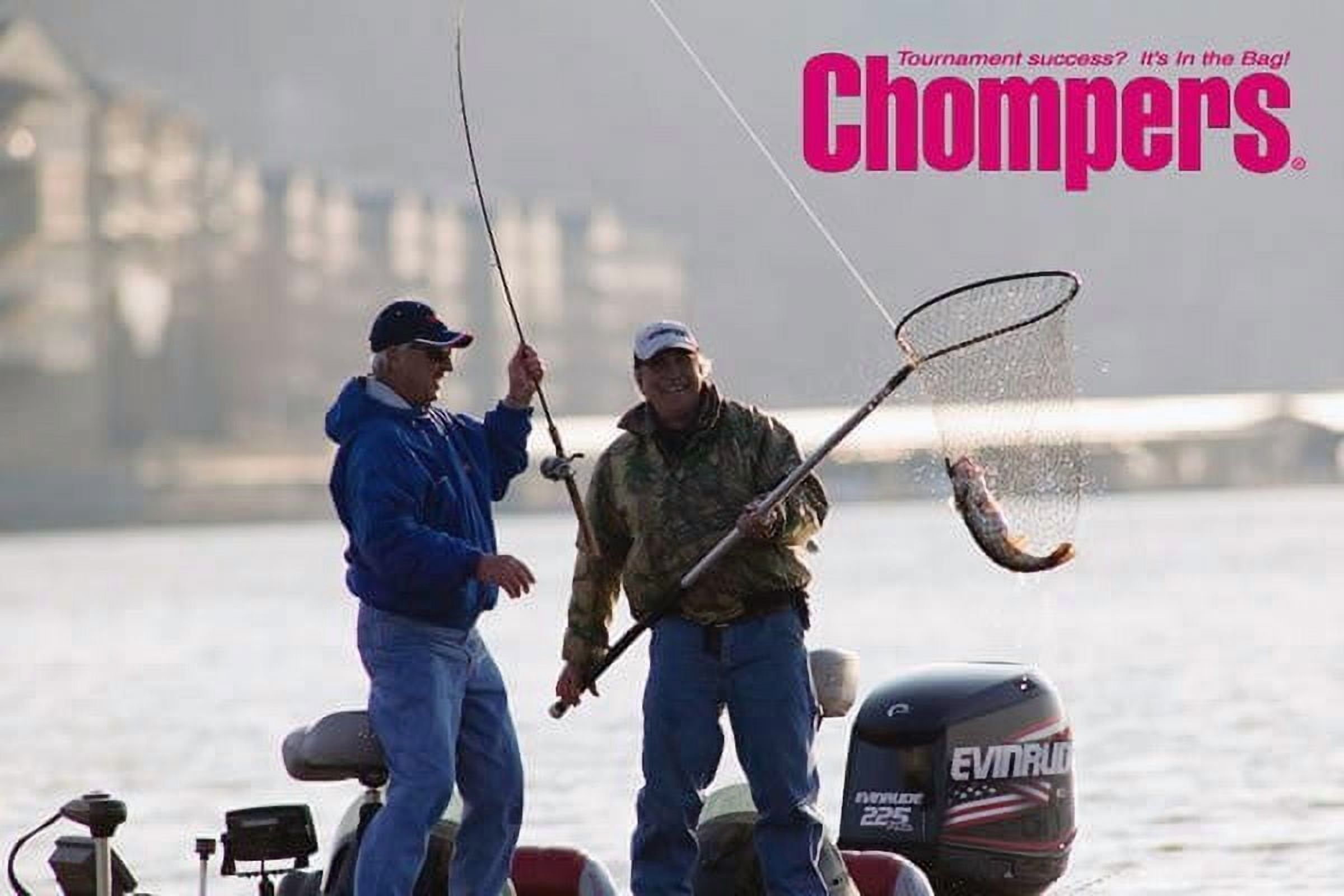Chompers Skt Grub DoubleTail 4'' Wtm/Red Flake 10pk