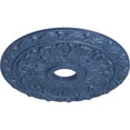 thumbnail image 3 of Ekena Millwork 19 7/8"OD x 3 5/8"ID x 1 1/4"P Spring Leaf Ceiling Medallion (Fits Canopies up to 5 5/8"), Hand-Painted Americana, 3 of 6