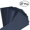 Pingxizhi 27pcs 400 to 3000 Grit Sandpaper Assortment Dry Wet for