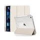 thumbnail image 1 of wonim11 kenke Case for iPad (A16) 11 Inch 2025, iPad 10th Generation 10.9 Inch 2022, Slim Trifold Stand Case with Pencil Holder, Soft TPU Smart Back Cover, Auto Sleep/Wake, Cream White, 1 of 1