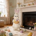 thumbnail image 6 of Lighted Easter Bunny, 12" Rabbits with Lights, Light Up Easter Basket Rabbits Easter Gift, Party Favor Figurine for Spring Tabletop Holiday Room, 6 of 6
