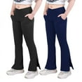 thumbnail image 4 of Little/Big Girl Leggings High Waisted Flare Pants Yoga Bootcut Pants Solid Color Bell Bottoms 7-12Y, 4 of 4