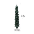 thumbnail image 3 of Tkrady Flameless Taper Candles, Christmas Tree Candles with Remote, Battery Operated Candlestick, Flickering LED Christmas Candlesticks 9.7Inch, 3 of 7