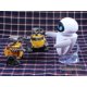 thumbnail image 4 of Wall-e Robot Wall E Eve Pvc Colección de figuras de acción Modelo Juguetes Muñecas 6 cm 3 tipos V, 4 of 5