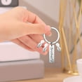 thumbnail image 5 of Ohmyroo Stainless Steel Keychain Pendant Carving Name Long Strip Doll Combination Decor Gift, 5 of 6