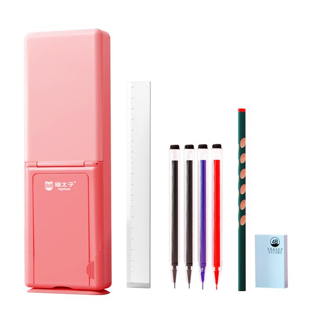 diyhomedecor_uk box Inodoro fuerte adsorción escuela papelería Rosado Zulema caja de la pluma