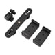 thumbnail image 2 of Soporte para teléfono Soporte para teléfono doble Adaptador de montaje en trípode Disparo vertical horizontal con mini cabeza esférica para teléfono Selfie Video Transmisión en vivo Chat Abanopi Soporte para teléfono, 2 of 7