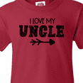 thumbnail image 4 of Inktastic I Love My Uncle with Arrow Youth T-Shirt, 4 of 5