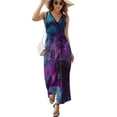 thumbnail image 3 of Nebulous Sleeveless Dress elegant dresses for women loose women's dress long sleeve dresses, 3 of 7