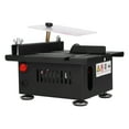 thumbnail image 4 of Mini Table Saw, Portable 100W Tabletop Saw For Woodworking 0 To 90 Degrees Cutting High Speed Up To 6000r/min 0.6In Cutting Depth, 7- Speed Adjustable Multifunctional DIY Saw Kit, 4 of 8
