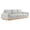 Light Gray, variant on Modway Oasis Upholstered Fabric Sofa with Bolster Armrests in Light Gray