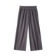 thumbnail image 1 of Odeerbi 2-11 Años Niñas Pantalón Largo de Seda de Verano Color Sólido Con Cintura Elástica, 1 of 3