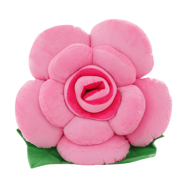 Price cut Rose Flower Throw Pillow, Valentine's Day Sofa Cushion Plush Decorative Pillow For Bed Home Pillows, Day Gifts For Mom