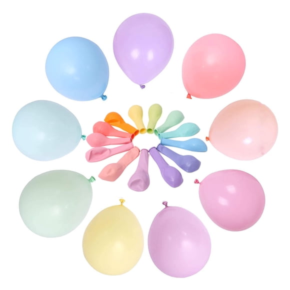 Bunte Luftballons, Ballons 110 Stck Bunt, Luftballons Geburtstag Bunt pour Luft & Hélium - Farbige Ballons Ballons Latex Partyballon pour Geburtstag & Kindergeburtstag, 11 Farben