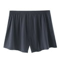 thumbnail image 1 of FhsagQ Underwear Men Underwear Boxers Brief 10 Pack Mens Flat Slim Breathable Underwear Pants Fashionable Sports Casual Sports Boxers With Close Fitting Cotton Underwear for Men Long Leg Grey XXXL, 1 of 3