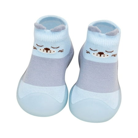 

Wesracia Toddler Shoes Summer And Autumn Comfortable Infant Toddler Shoes Cute Pattern Colorblock Children Mesh Breathable Comfortable Floor Sneakers