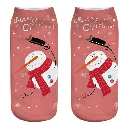 

Mchoice Women Socks Winter - Gifts for Women - Casual Work Business Socks Warm 3D Christmas Gifts Socks Cozy Crew Socks on Clearance