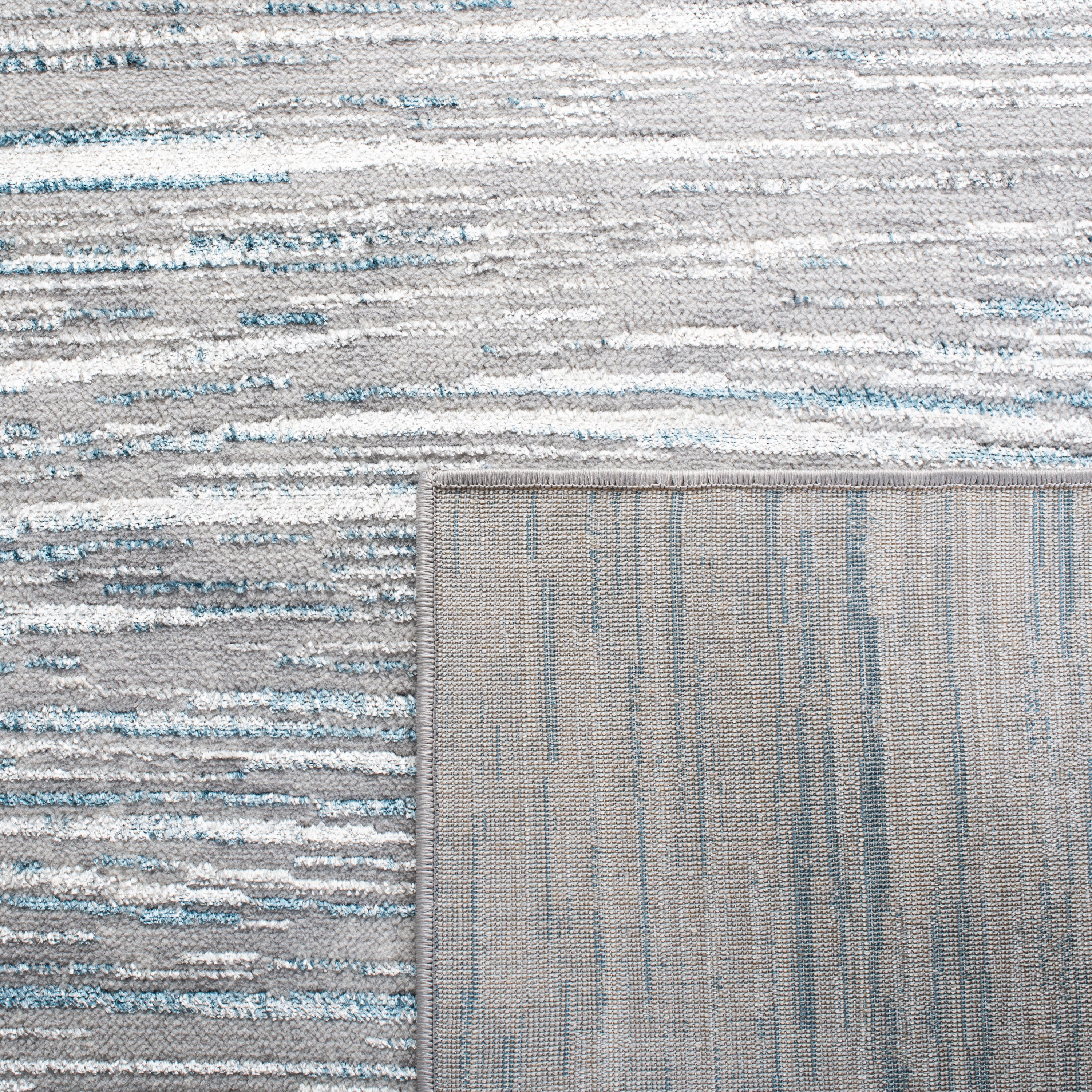 SAFAVIEH Orchard Edythe Distressed Area Rug, Grey/Blue, 10' x 14'