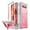 Pink, variant on FITO For Google Pixel 6 Case, Phone Case with Screen Protector and Kickstand (Black)