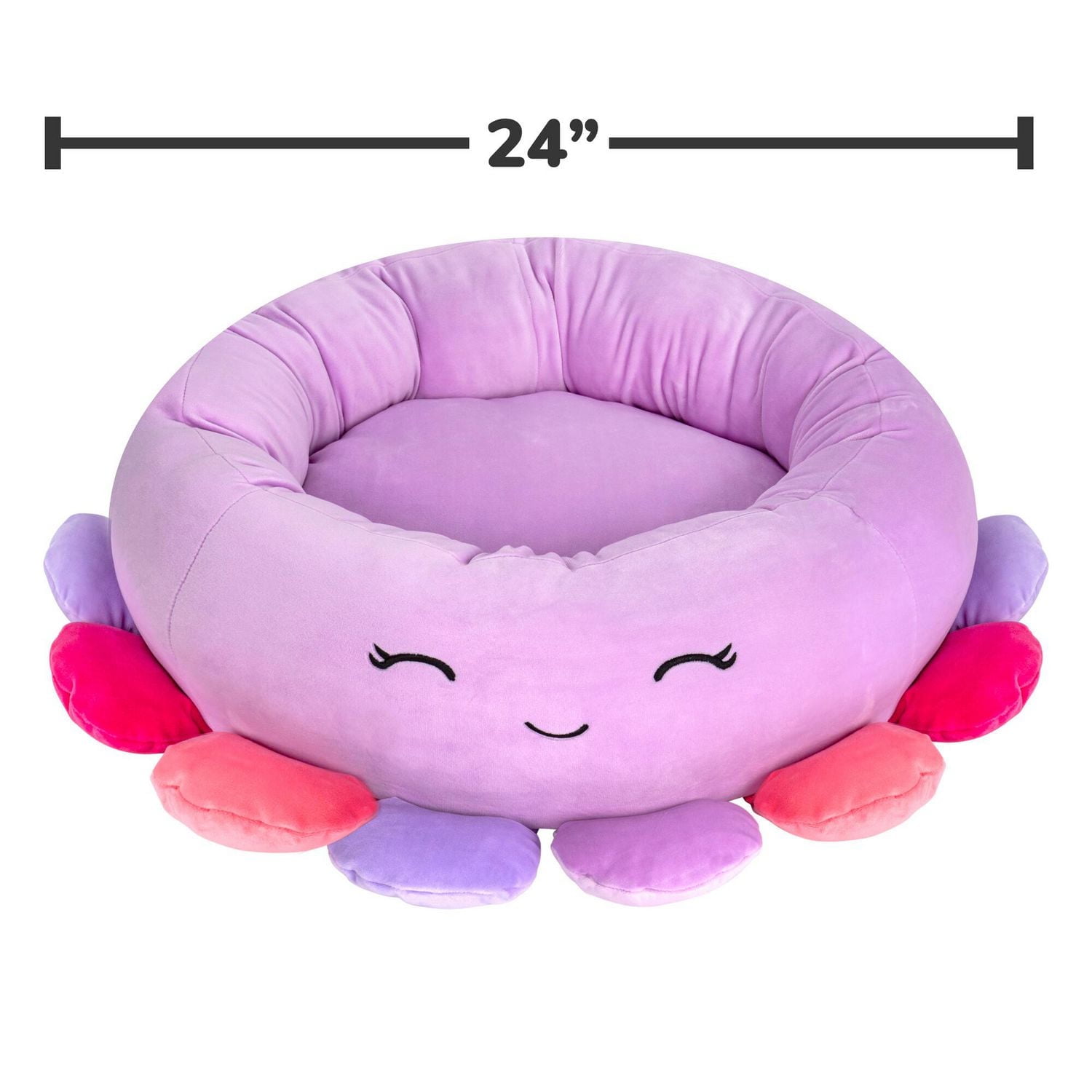 Squishmallows Dog Bed - Cat Bed - Beula the Octopus