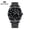 Black and Black, variant on Fashionable high-end men's watch, stylish and sophisticated men's quartz watch, waterproof dual calendar watch, men's log watch