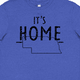 thumbnail image 4 of Inktastic It's Home State of Nebraska Outline Distressed Text Youth T-Shirt, 4 of 5