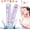 Purple, variant on Electric Intimate Hair Trimmer for Women, Double Sided Electric Bikini Trimmer Waterproof, Shaver and Razor Rechargeable 2-in-1 Body and Facial Epilator, Painless Electric Razors for Skin