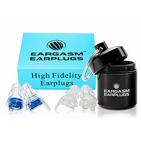 Eargasm High Fidelity Earplugs for Concerts Musicians Motorcycles Noise Sensitivity Conditions and More (Premium Gift Box