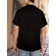 thumbnail image 2 of Camiseta con estampado "Never Give Up", camisetas para hombre, camiseta informal de manga corta para verano, 2 of 6