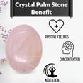 thumbnail image 5 of Pink Calcite Crystals & Healing Stones - Large Palm Stone Crystals Piedra, 5 of 6