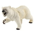 thumbnail image 4 of Figuras de animales de vida silvestre de juguete de oso realista, juguetes de baño, estatua de Animal educativa, simulación de aprendizaje, decoración Blanco Hugo Estatuilla de oso, 4 of 10