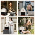 thumbnail image 7 of LOVEVOOK Laptop Backpack for Women with Pouch Pocket for Large Capacity Cup,15.6 Inch Laptop Computer Bag Travel Backpack Purse,Waterproof Work Business Backpack College Teacher Bags, 7 of 7