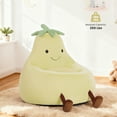 thumbnail image 7 of MCQ 24 Inch Bean Bag Chair, Small-Scale Sofa Couch with Soft Filler, Yellow, 7 of 7