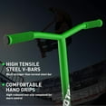 thumbnail image 4 of TOYTEXX STPRO200 Trottinette Freestyle avec Compression HIC et Roulements ABEC-9 pour Enfants et Adultes – Vert, 4 of 6