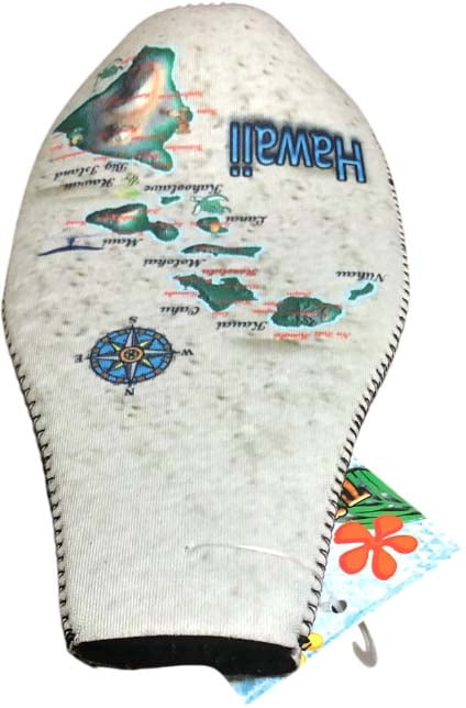Tropical Treasures Bottle Holder Map
