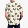 thumbnail image 6 of Salouo Funny Chicken for Men's Short Sleeve Polo Shirts,Polo Shirts for Men Performance Short Sleeve Golf Shirt Athletic Casual Collared T-Shirt-Medium, 6 of 8