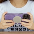thumbnail image 2 of Casus Luxury Cover Compatible with MagSafe Leather Protective Case for Apple iPhone 14 Pro Max - Purple, 2 of 8