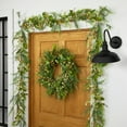 thumbnail image 2 of Northlight Berry and Crabapple Fern Foliage Spring Garland - 5', 2 of 5