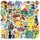 thumbnail image 2 of Pegatinas de dibujos animados de Pokémon para niños, pegatinas de Anime japonés, impermeables, para bicicleta, refrigerador, motocicleta, equipaje, Pikachu, 50/100 Uds., 2 of 5