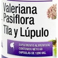 thumbnail image 5 of Valeriana Pasiflora Tila y Lúpulo 60 cápsulas Green House, 5 of 5