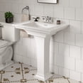 thumbnail image 2 of American Standard Town Square S 4 in. Faucet Hole Pedestal Sink in White, 2 of 5