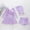 Purple, variant on YANGXINX Girls Swimsuit 2 Piece Stylish Funny Printed with Skirt and Matching Swim Cap Cute Ruffle Tankini Sets for Kids swimsuits with cap