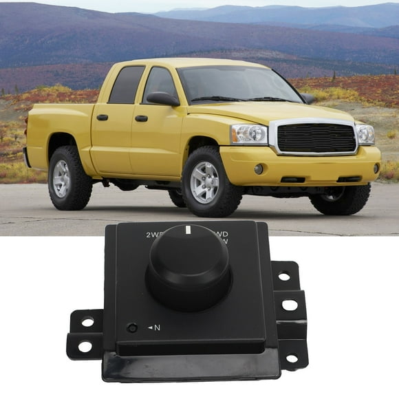 4WD Switch, ABS 4602768AA Durable Transfer Case Selector Control Switch Knob  For Car