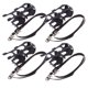 thumbnail image 2 of unbranded 4Ud Clips Para Pedal De Negro Antideslizante Con Fijas, 2 of 3