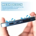 thumbnail image 3 of Uxcell Phone Dustproof Net Sticker, Phone Speaker Anti Dust Protector Cover Speaker Mesh Sticker 0.87"x0.2"/0.63"x0.2" Silver 40Pcs, 3 of 7