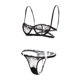 thumbnail image 2 of para mujer Lencería Ropa interior Camisón Camisón de lencería transparente L Hugo Bragas de sujetador de encaje de mujer, 2 of 9