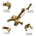 thumbnail image 2 of ATV Go kart 4 Stud Wheel Hub Front Steering Disc Brake Assembly Quad 125cc-250cc, 2 of 16
